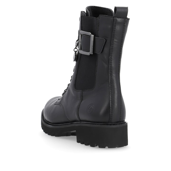 Remonte Artikelnummer D8668-00 remonte Damen Schnürstiefel urbanschwarz Sonderangebot der Fabrik