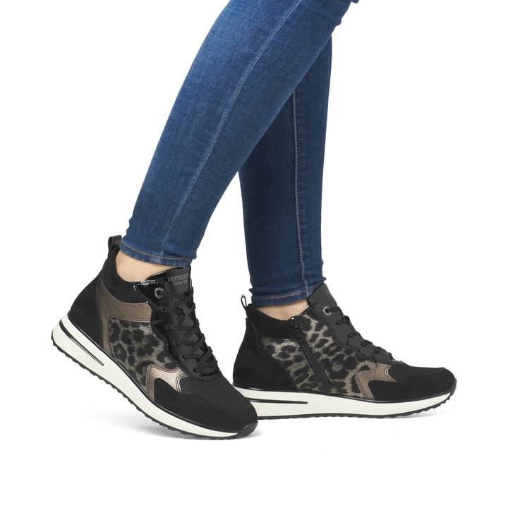 Remonte Artikelnummer D1G71-03 remonte Damen Sneaker nachtschwarz Vierteljährliche Förderung