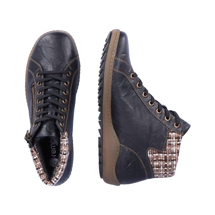 Remonte Artikelnummer R1485-01 remonte Damen Schnürschuhe graphitschwarz Bis zu 55% Rabatt