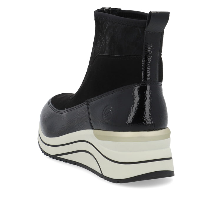 Remonte Artikelnummer D0T71-01 remonte Damen Kurzstiefel nachtschwarz Kostenloser Versand international