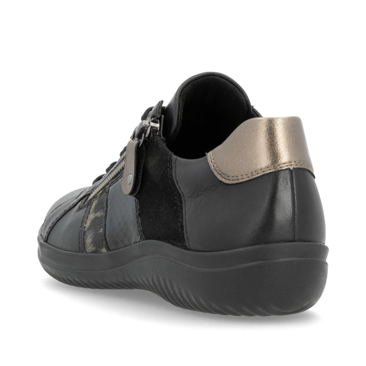 Remonte Artikelnummer D1E00-03 remonte Damen Schnürschuhe asphaltschwarz Speichern exportieren