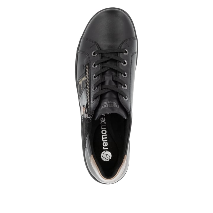 Remonte Artikelnummer D1E00-03 remonte Damen Schnürschuhe asphaltschwarz Speichern exportieren
