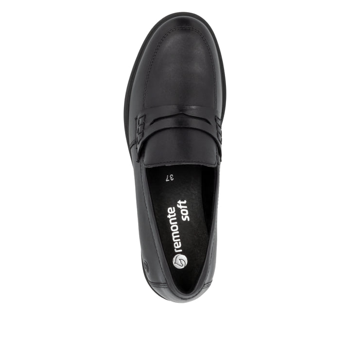 Remonte Artikelnummer D1U01-01 remonte Damen Loafers mattschwarz Auslauf