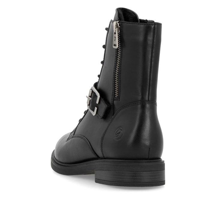 Remonte Artikelnummer D1U70-00 remonte Damen Biker Boots nachtschwarz Fabrikverkauf