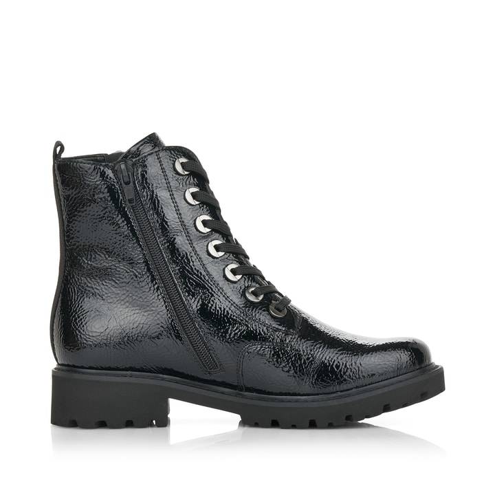 Remonte Artikelnummer D8671-02 remonte Damen Schnürstiefel mattschwarz Rabatt