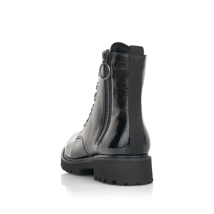 Remonte Artikelnummer D8671-02 remonte Damen Schnürstiefel mattschwarz Rabatt