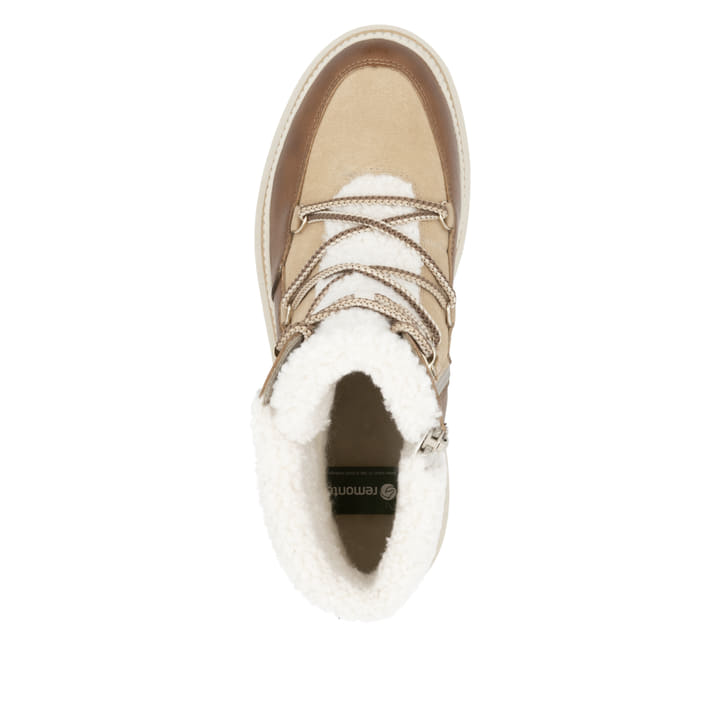 Remonte Artikelnummer D0C80-22 remonte Damen Schnürstiefel holzbraun Saisonschlussverkauf