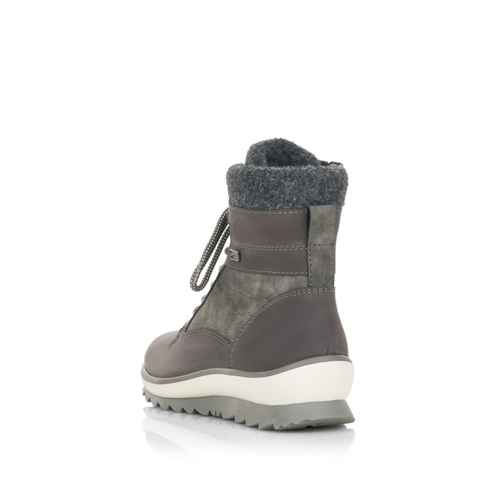 Remonte Artikelnummer R8477-45 remonte Damen Schnürstiefel granitgrau Valentinstagsangebot