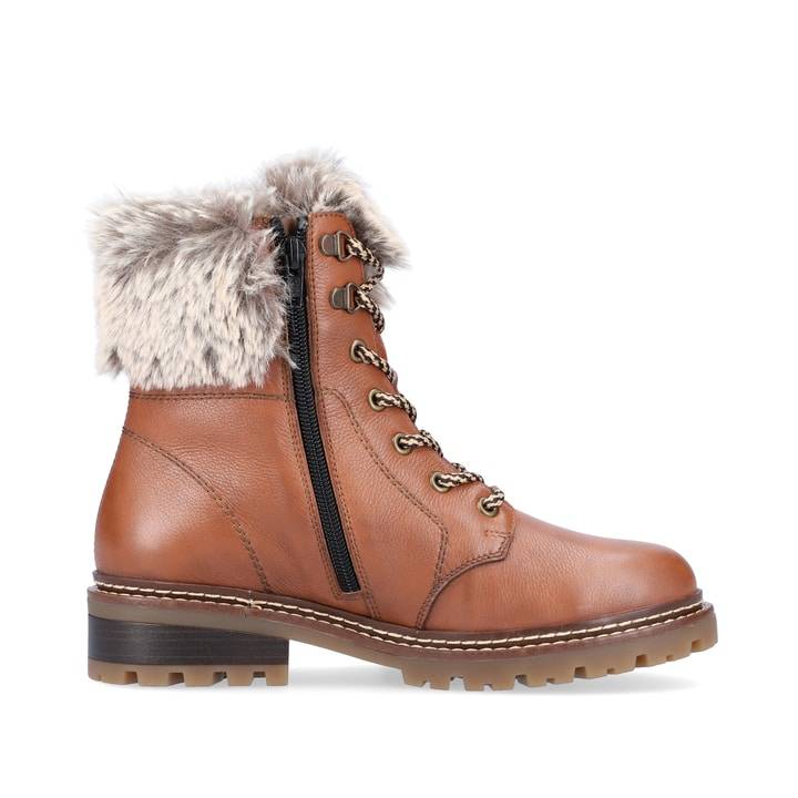 Remonte Artikelnummer D0B74-24 remonte Damen Schnürstiefel zimtbraun Lagerräumung