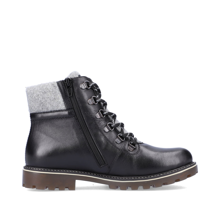 Remonte Artikelnummer D8462-02 remonte Damen Schnürstiefel graphitschwarz Zeitlich begrenztes Angebot