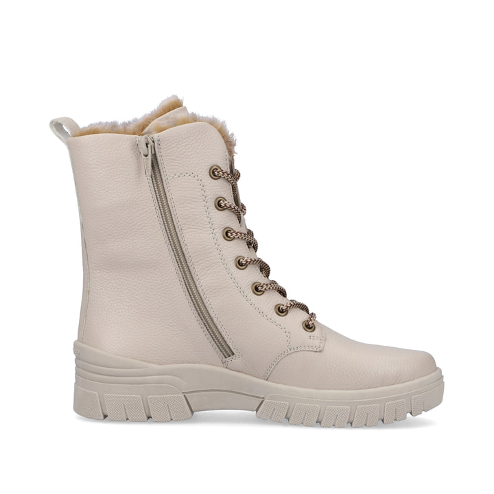 Remonte Artikelnummer D0E72-60 remonte Damen Schnürstiefel hellbeige Exklusive Angebote