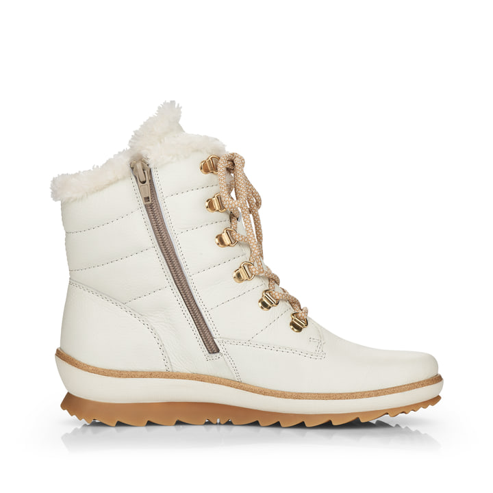 Remonte Artikelnummer R8480-80 remonte Damen Schnürstiefel schwanenweiß Blitzangebot