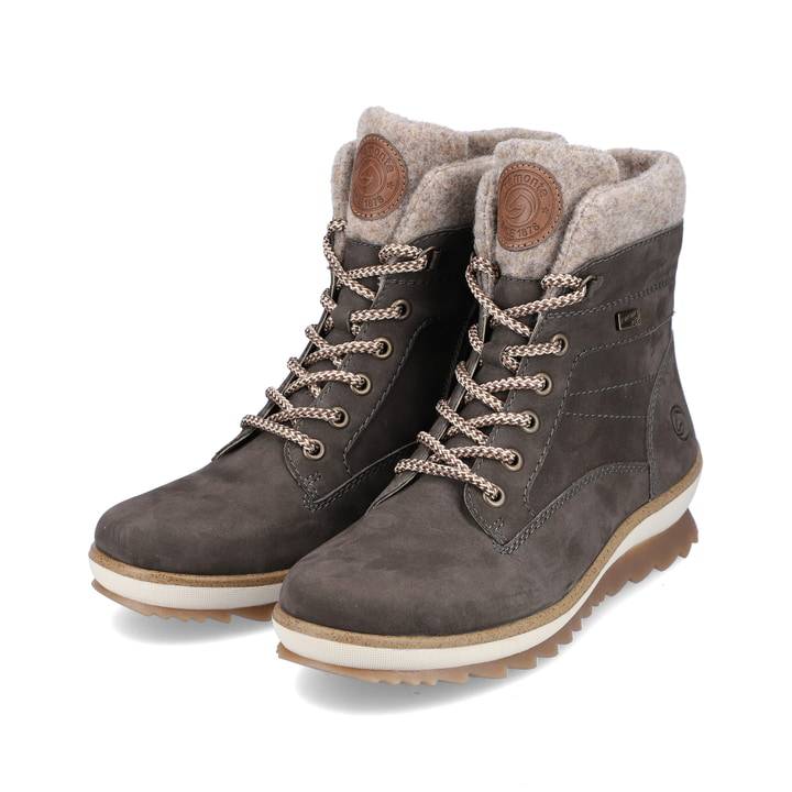 Remonte Artikelnummer R8477-46 remonte Damen Schnürstiefel asphaltgrau Kostenlose Rückgabe