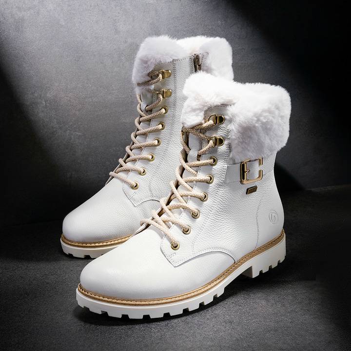 Remonte Artikelnummer D8481-80 remonte Damen Schnürstiefel macchiatoweiß Neueste Stile