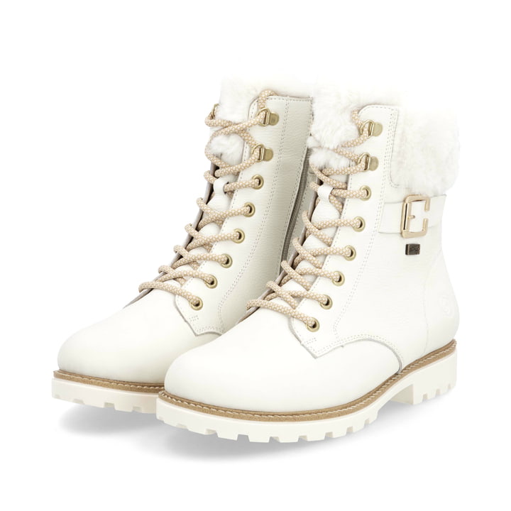 Remonte Artikelnummer D8481-80 remonte Damen Schnürstiefel macchiatoweiß Neueste Stile