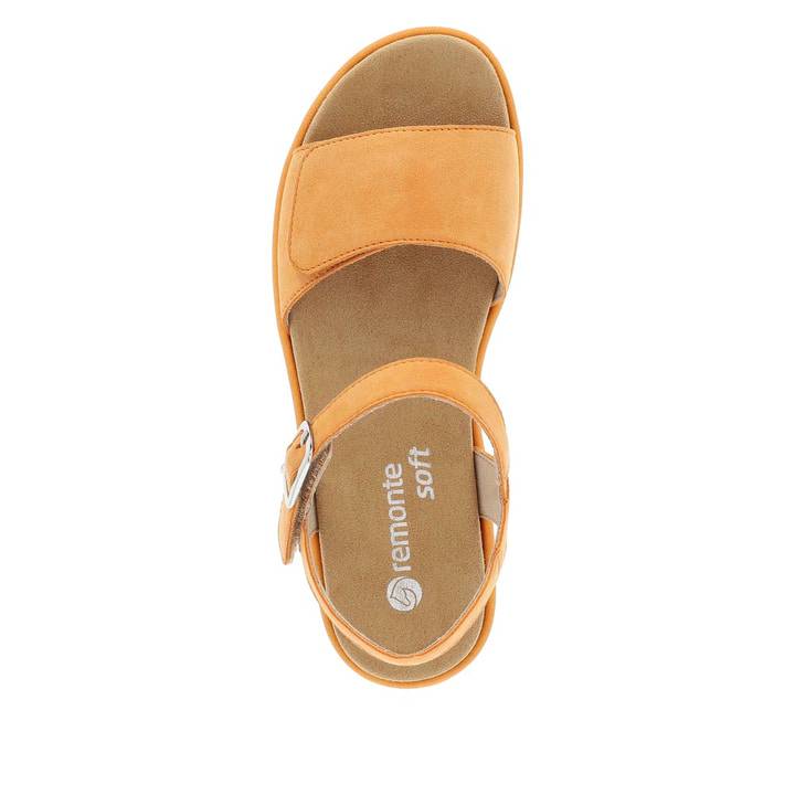 Remonte Artikelnummer D1N50-38 remonte Damen Riemchensandalen safranorange Letzter Tag
