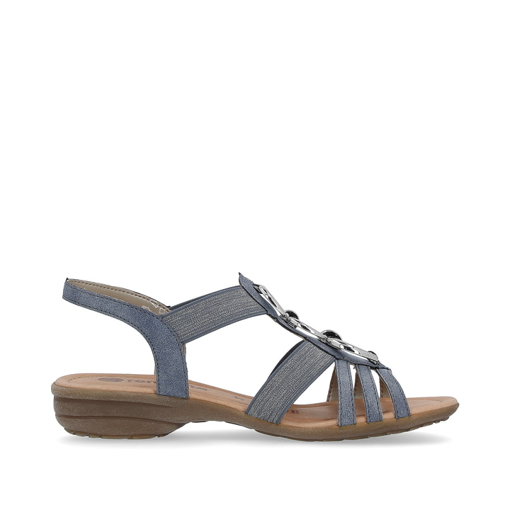 Remonte Artikelnummer R3605-12 remonte Damen Riemchensandalen schieferblau-silber Zeitbegrenzte Promotion