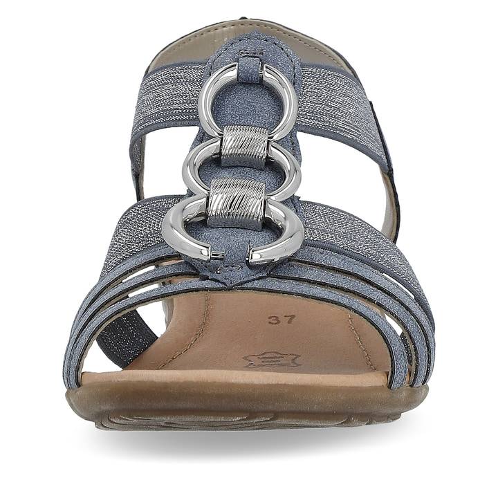 Remonte Artikelnummer R3605-12 remonte Damen Riemchensandalen schieferblau-silber Zeitbegrenzte Promotion