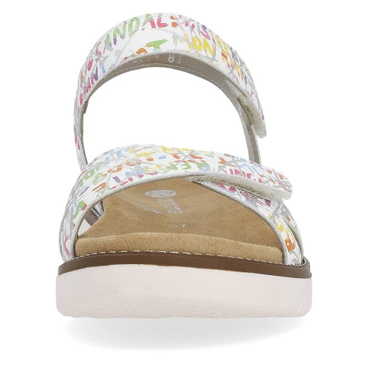 Remonte Artikelnummer D2049-81 remonte Damen Riemchensandalen multicolored-weiß Vierteljährliche Förderung