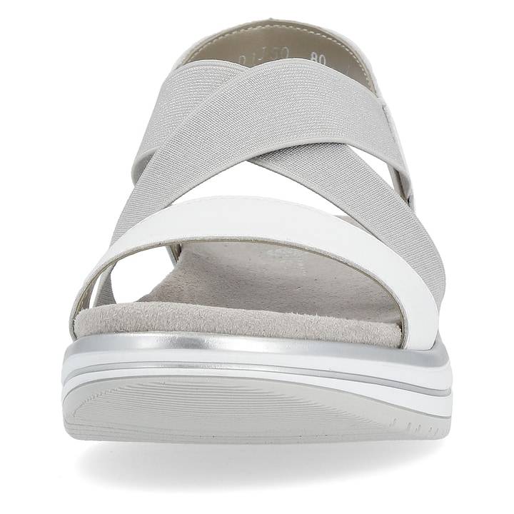 Remonte Artikelnummer D1J50-80 remonte Damen Riemchensandalen graphitgrau-reinweiß Nur noch ein Tag übrig