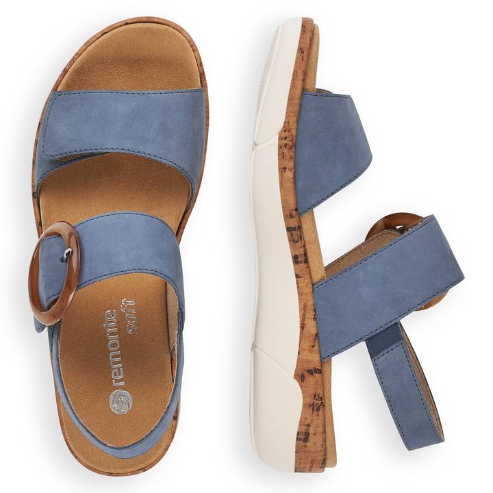 Remonte Artikelnummer R6853-14 remonte Damen Riemchensandalen ozeanblau Riesige Rabatte