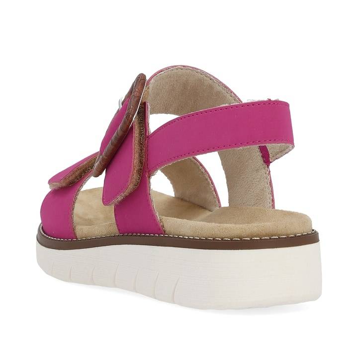 Remonte Artikelnummer D2067-31 remonte Damen Riemchensandalen magenta Fabrikladen
