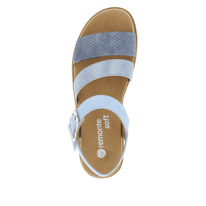 Remonte Artikelnummer D0Q55-12 remonte Damen Riemchensandalen himmelblau Begrenzt auf 3 Tage