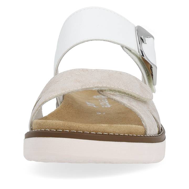 Remonte Artikelnummer D2048-90 remonte Damen Pantoletten metallicrosé-lilienweiß Kostenloser Versand