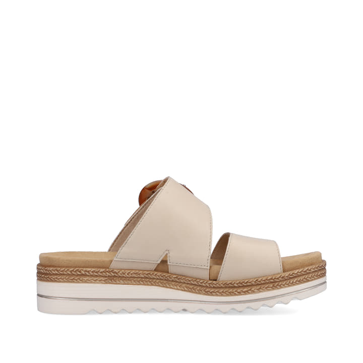 Remonte Artikelnummer D0Q51-80 remonte Damen Pantoletten vanillebeige Fabrik Onlineshop