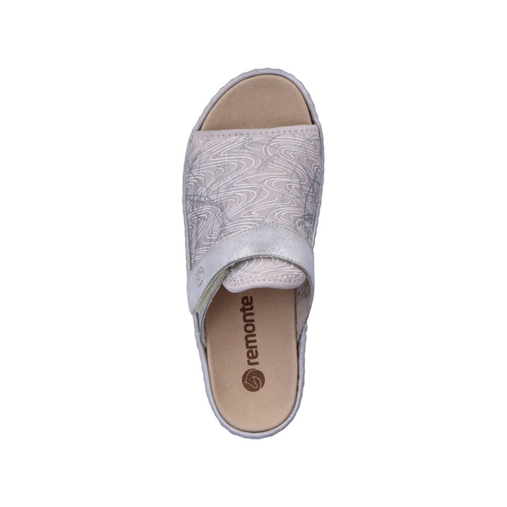 Remonte Artikelnummer D7664-40 remonte Damen Pantoletten silber-grau Preisnachlass