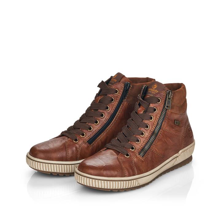 Remonte Artikelnummer D0772-22 remonte Damen Schnürschuhe kaffeebraun Jubiläumsangebot