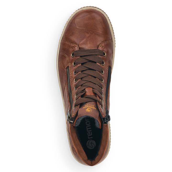 Remonte Artikelnummer D0772-22 remonte Damen Schnürschuhe kaffeebraun Jubiläumsangebot