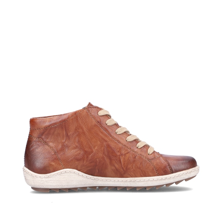 Remonte Artikelnummer R1470-22 remonte Damen Schnürschuhe karamellbraun Lagerräumung