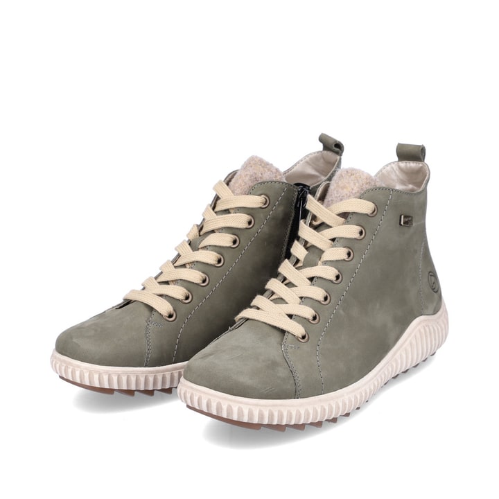 Remonte Artikelnummer R8270-54 remonte Damen Schnürschuhe khakigrün Heißer Verkauf