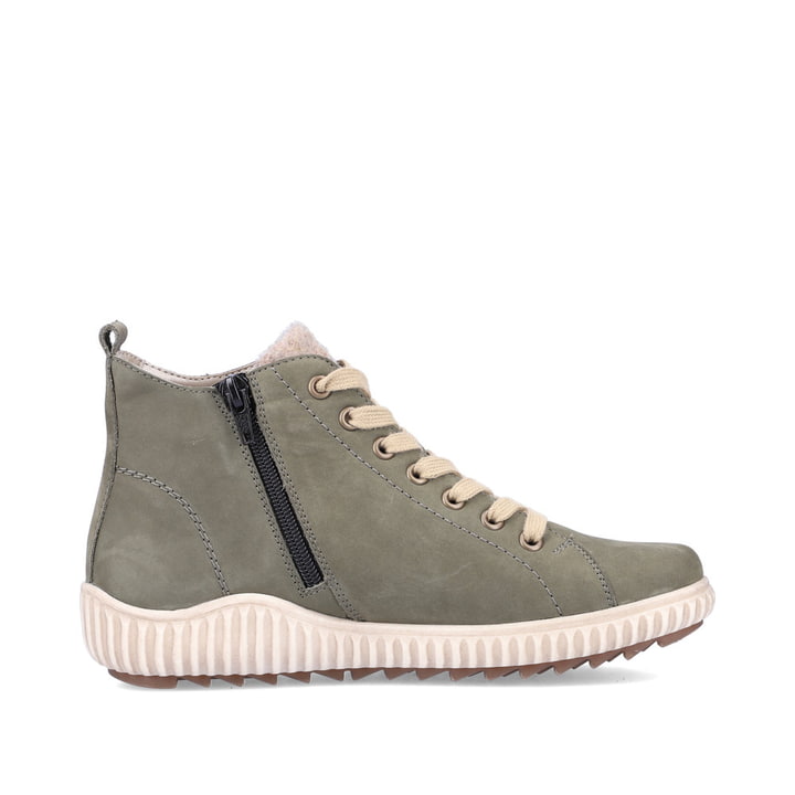 Remonte Artikelnummer R8270-54 remonte Damen Schnürschuhe khakigrün Heißer Verkauf