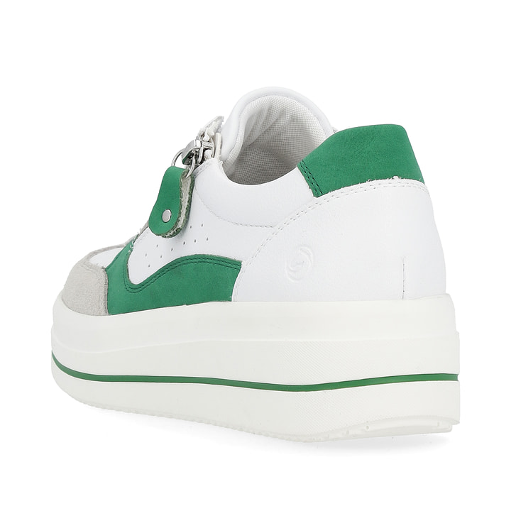 Remonte Artikelnummer D1C00-80 remonte Damen Sneaker smaragdgrün-schneeweiß Zeitlich begrenztes Angebot
