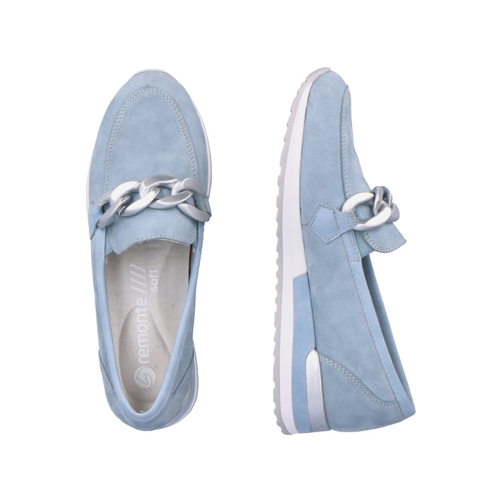 Remonte Artikelnummer R2544-10 remonte Damen Loafers himmelblau Große Rabatte