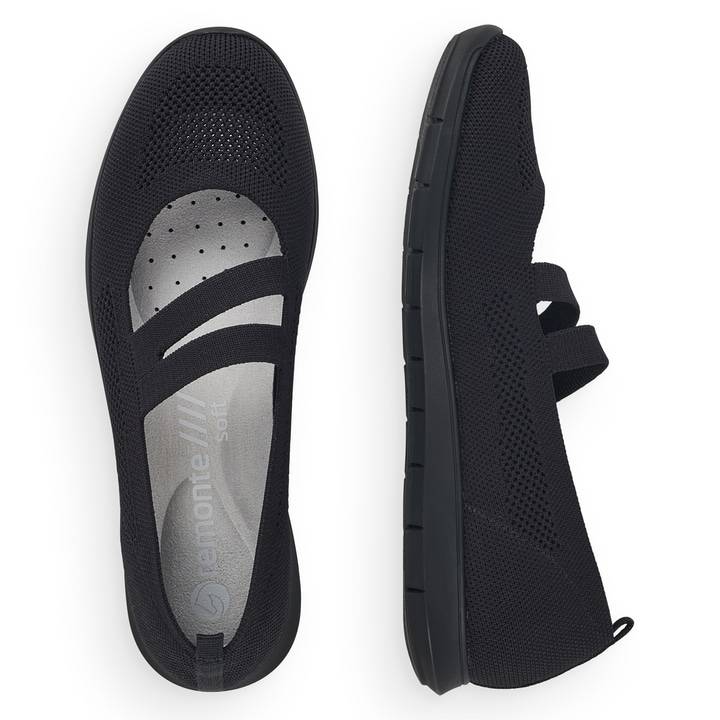 Remonte Artikelnummer R7102-01 remonte Damen Ballerinas tiefschwarz Bestseller