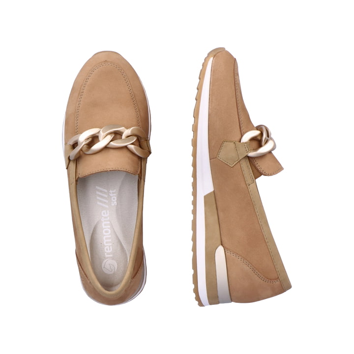 Remonte Artikelnummer R2544-60 remonte Damen Loafers zimtbraun Kauf eins, bekomm eins gratis