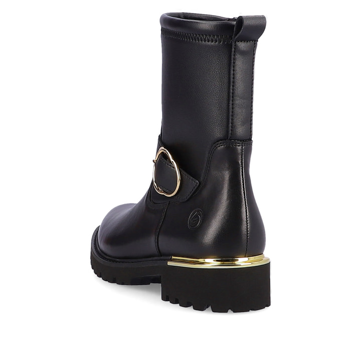 Remonte Artikelnummer D8666-01 remonte Damen Biker Boots nachtschwarz Nur noch ein Tag übrig