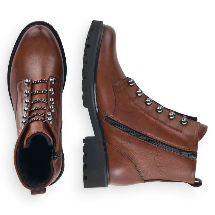 Remonte Artikelnummer D8670-22 remonte Damen Biker Boots karamellbraun Super Rabatt