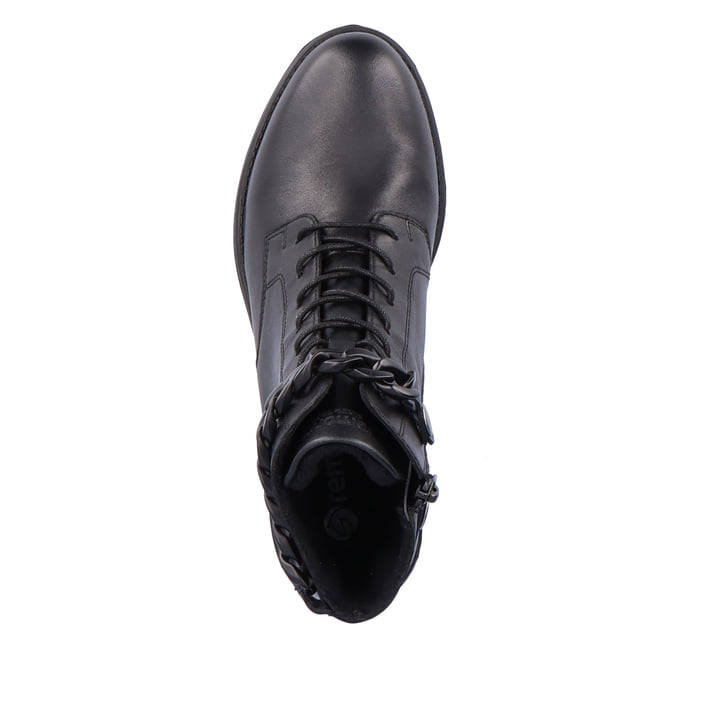 Remonte Artikelnummer D0F74-01 remonte Damen Biker Boots glanzschwarz 50% Rabatt mit kostenlosem Versand