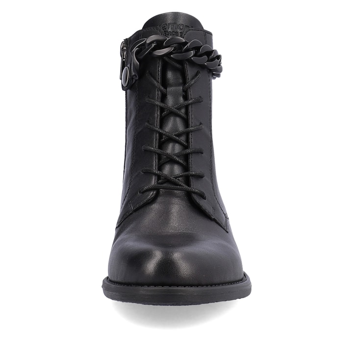 Remonte Artikelnummer D0F74-01 remonte Damen Biker Boots glanzschwarz 50% Rabatt mit kostenlosem Versand