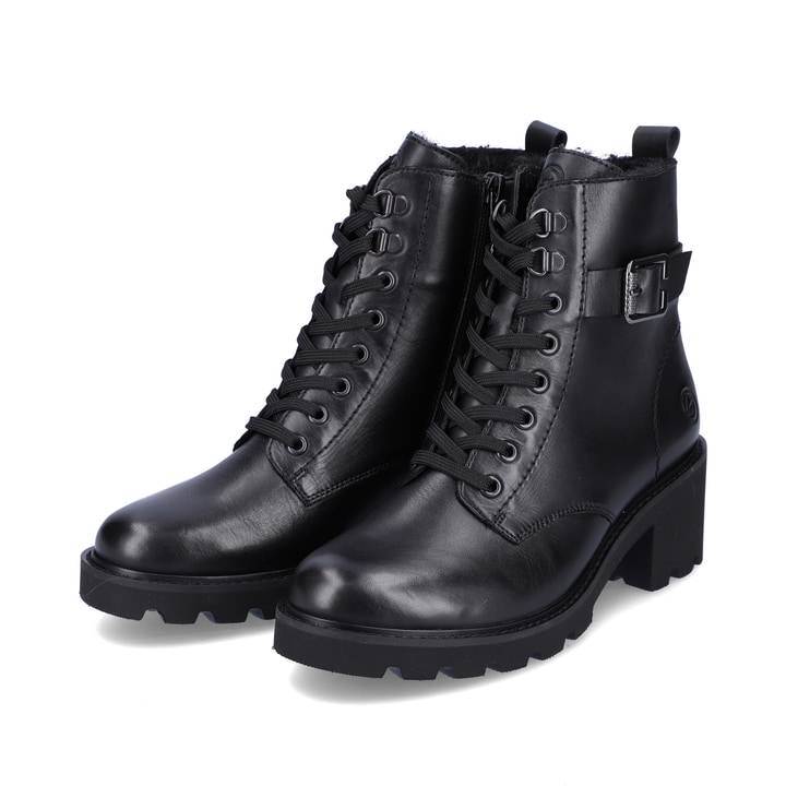 Remonte Artikelnummer D0A74-01 remonte Damen Biker Boots glanzschwarz Black Friday Preise
