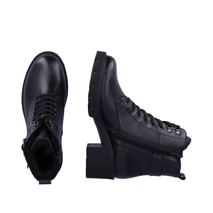 Remonte Artikelnummer D0A74-01 remonte Damen Biker Boots glanzschwarz Black Friday Preise
