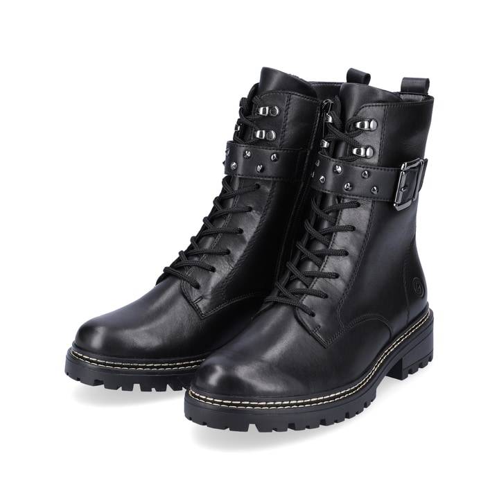 Remonte Artikelnummer D0B73-01 remonte Damen Biker Boots tiefschwarz Im Verkauf