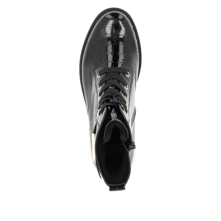 Remonte Artikelnummer D8683-00 remonte Damen Schnürstiefel lackschwarz Online