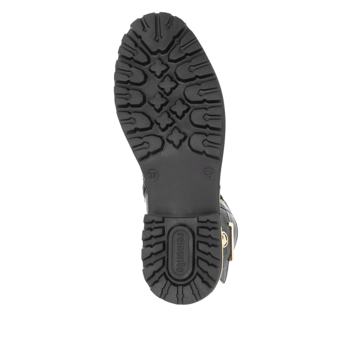 Remonte Artikelnummer D8683-00 remonte Damen Schnürstiefel lackschwarz Online