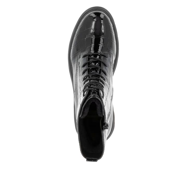 Remonte Artikelnummer D1W72-02 remonte Damen Schnürstiefel glanzschwarz Schlussverkauf