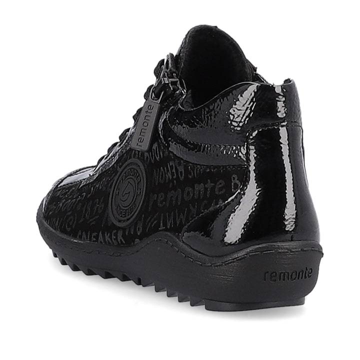 Remonte Artikelnummer R1477-01 remonte Damen Schnürschuhe mitternachtsschwarz Günstiger Verkauf